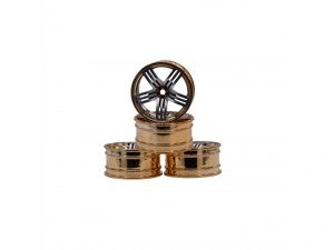 Rad 1/10 Drift Wheels Aluminum Alloy 5-Spoke Set